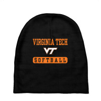 Virginia Tech Hokies Softball Officially Licensed Tank Top Baby Beanies | Artistshot