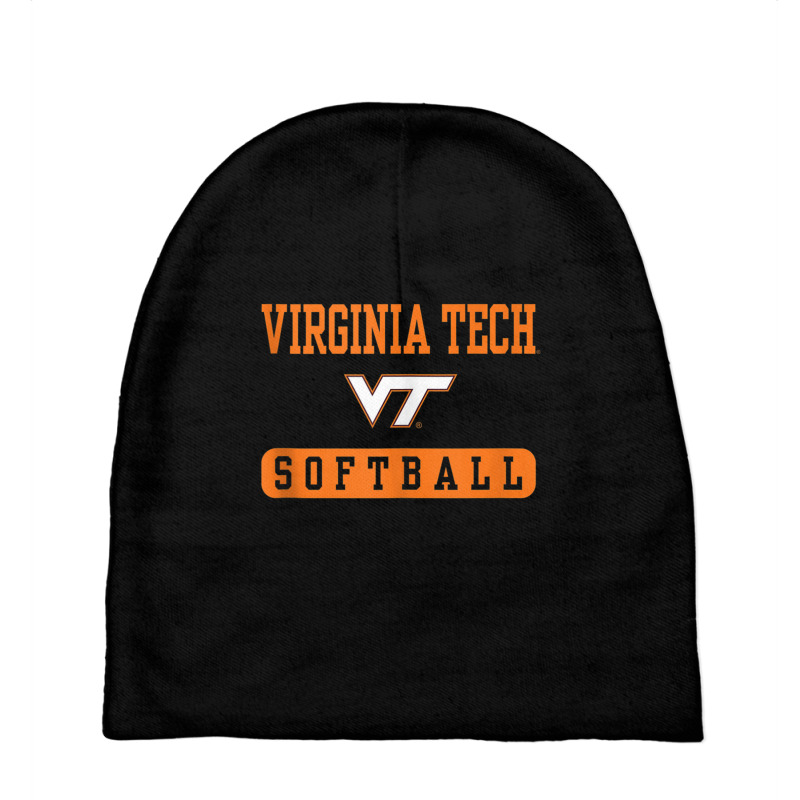 Virginia Tech Hokies Softball Officially Licensed Tank Top Baby Beanies | Artistshot