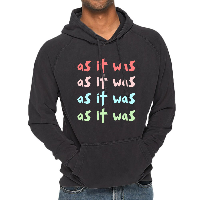 As It Was Vintage Hoodie | Artistshot