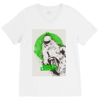 Eddie Lawson V-neck Tee | Artistshot