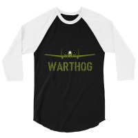 Olive Green A 10 Warthog T Shirt Art Usa Military Jets T Shirt 3/4 Sleeve Shirt | Artistshot