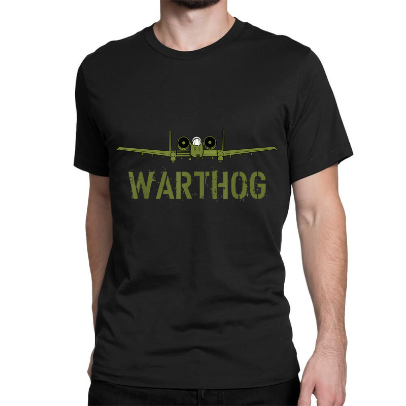 Olive Green A 10 Warthog T Shirt Art Usa Military Jets T Shirt Classic T-shirt | Artistshot