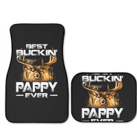 Best Buckin Pappy Ever Shirt Deer Hunting Bucking Father Full Set Car Mats | Artistshot