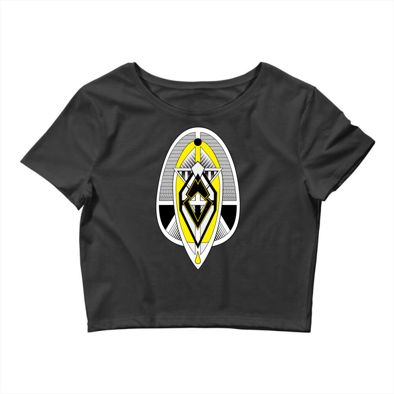 The Wasp   Art Deco Minimalist Design Crop Top by affikukuclei | Artistshot