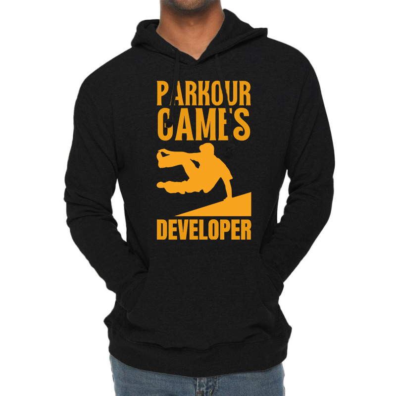 Parkour Games Developer Lightweight Hoodie | Artistshot