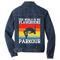 Parkour Men Denim Jacket | Artistshot