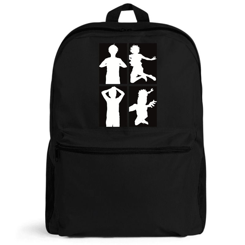 Blue Lock Anime Team Z Vs Team V In Black And White Minimalist Silhoue Backpack | Artistshot