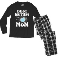 Best Knitting Mom-ytq0z Men's Long Sleeve Pajama Set | Artistshot