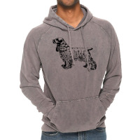 Cocker Spaniel Illustration Vintage Hoodie | Artistshot