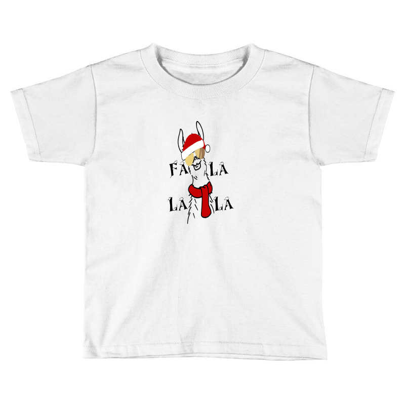 Falalala Llama Christmas Toddler T-shirt | Artistshot