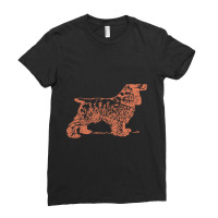 Cocker Spaniel Dog-qq7lf Ladies Fitted T-shirt | Artistshot