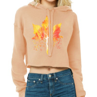 Autumn T  Shirt Leaf Autumn Tree Orange Fall Leaves Lover Season T  Sh Cropped Hoodie | Artistshot