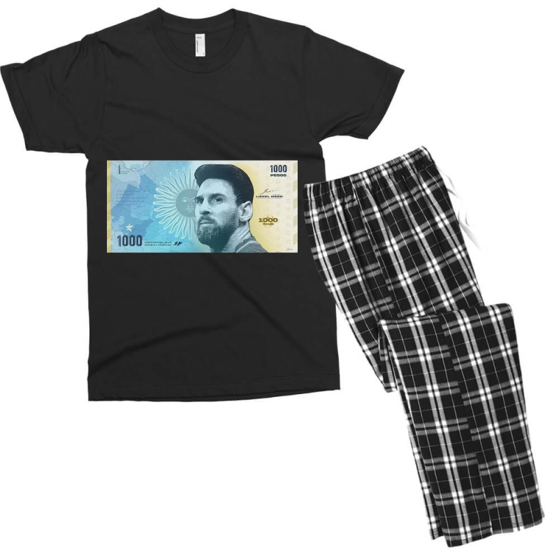 Messi Pesos Argentina Men's T-shirt Pajama Set | Artistshot