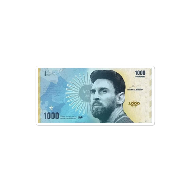 Messi Pesos Argentina Sticker | Artistshot