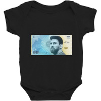 Messi Pesos Argentina Baby Bodysuit | Artistshot