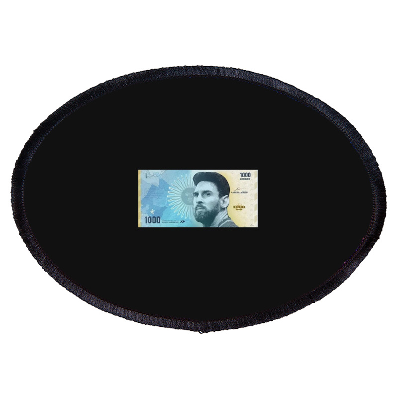 Messi Pesos Argentina Oval Patch | Artistshot