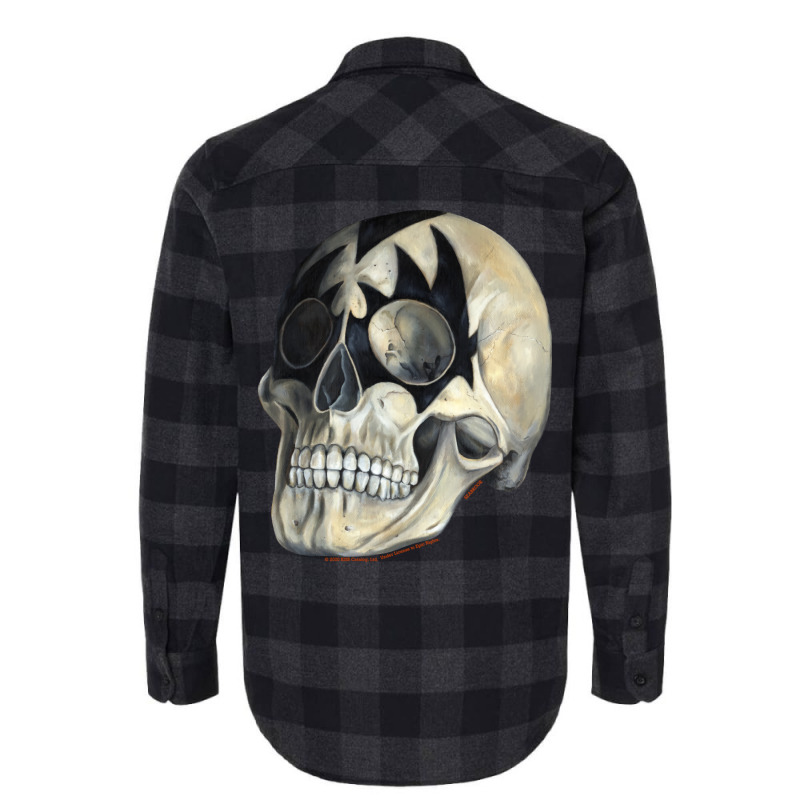 Kiss Skull The Demon Flannel Shirt by mauschruonan2 | Artistshot