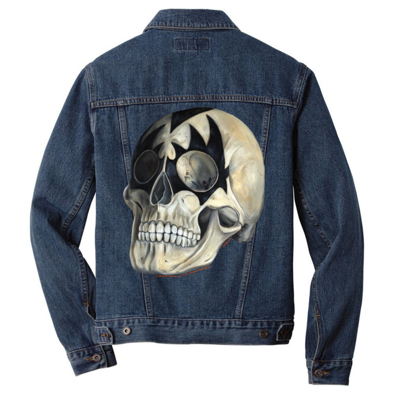 Kiss Skull The Demon Men Denim Jacket by mauschruonan2 | Artistshot