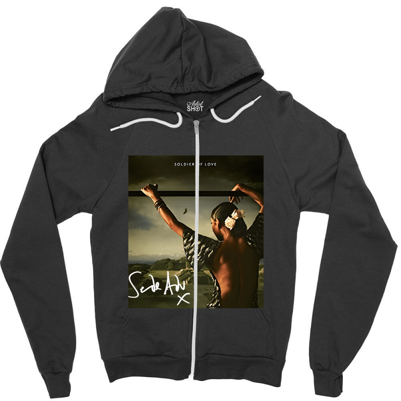 Soldier Of Love Album Art Zipper Hoodie | Artistshot