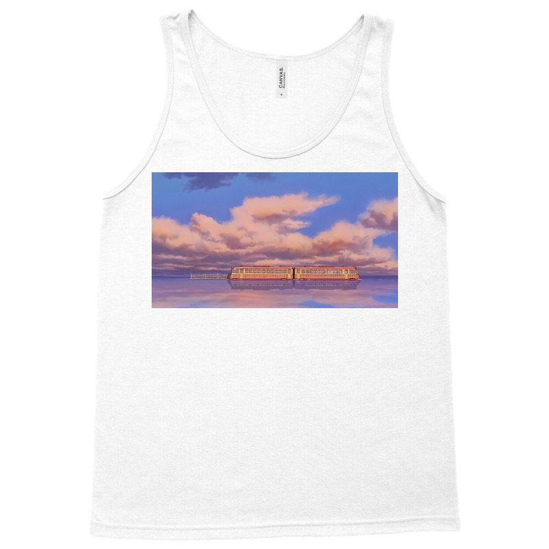 Spirited Away Train Tank Top by devirdavid | Artistshot