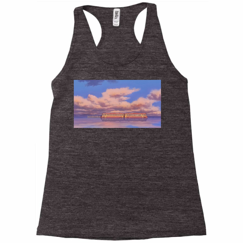 Spirited Away Train Racerback Tank by devirdavid | Artistshot