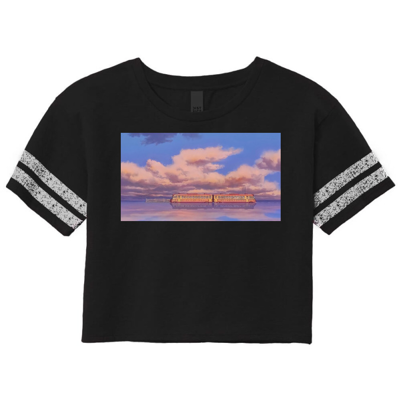 Spirited Away Train Scorecard Crop Tee by devirdavid | Artistshot