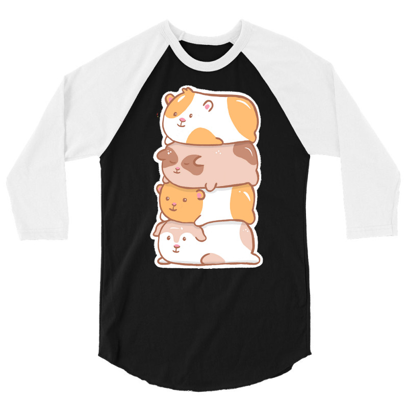 Guinea Pigs T  Shirt Kawaii Guinea Pigs T  Shirt 3/4 Sleeve Shirt | Artistshot