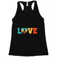 Limited Edition Retro Vintage Love Heart Fox Animals Valentines Day Racerback Tank | Artistshot