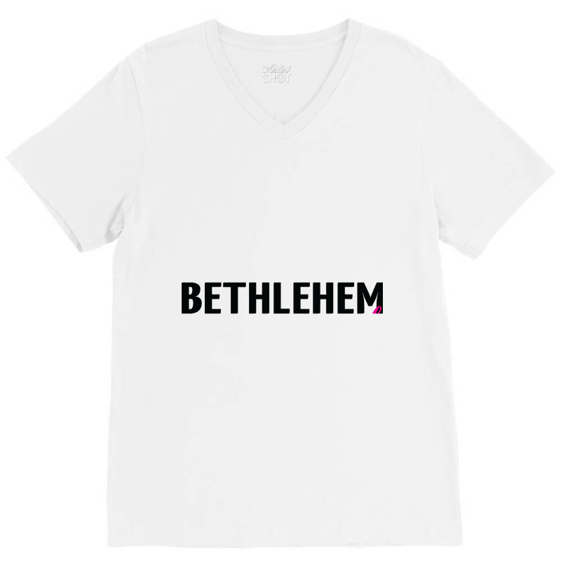 Bethlehem Girl V-Neck Tee by Binzdodi | Artistshot