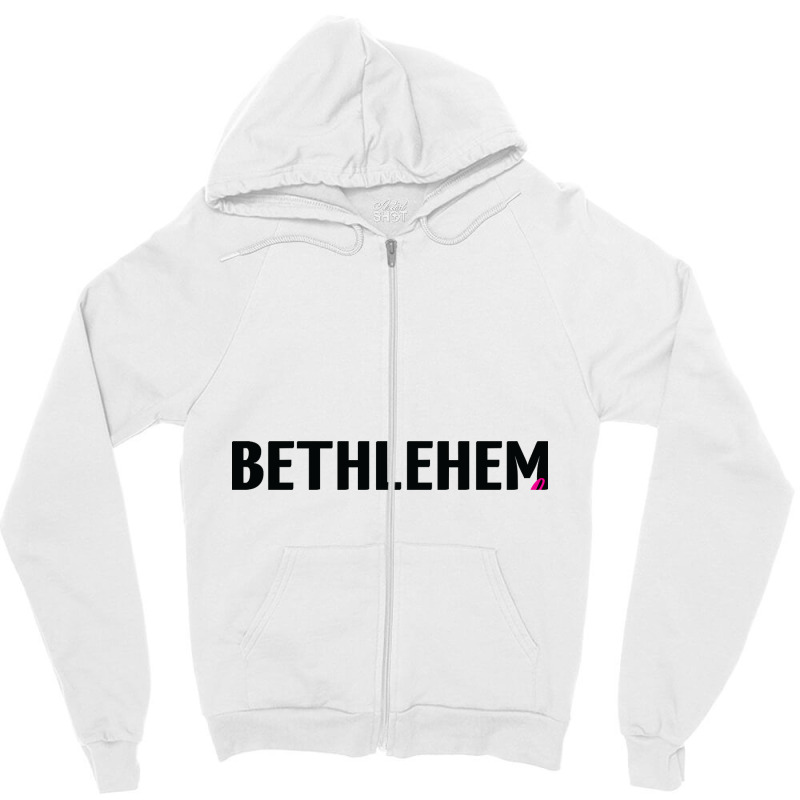 Bethlehem Girl Zipper Hoodie by Binzdodi | Artistshot