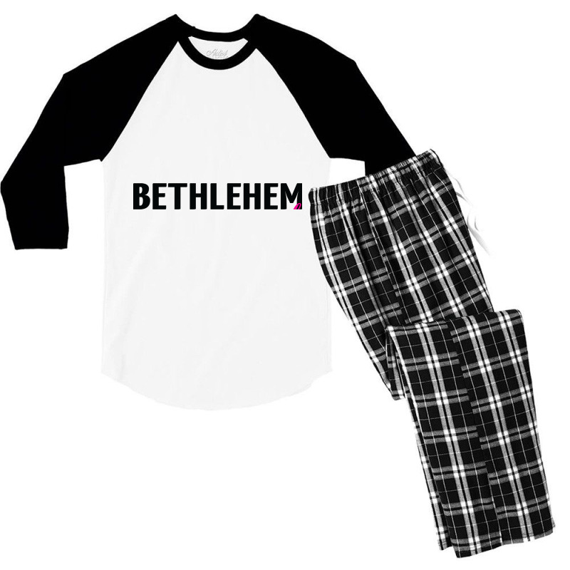 Bethlehem Girl Men's 3/4 Sleeve Pajama Set by Binzdodi | Artistshot