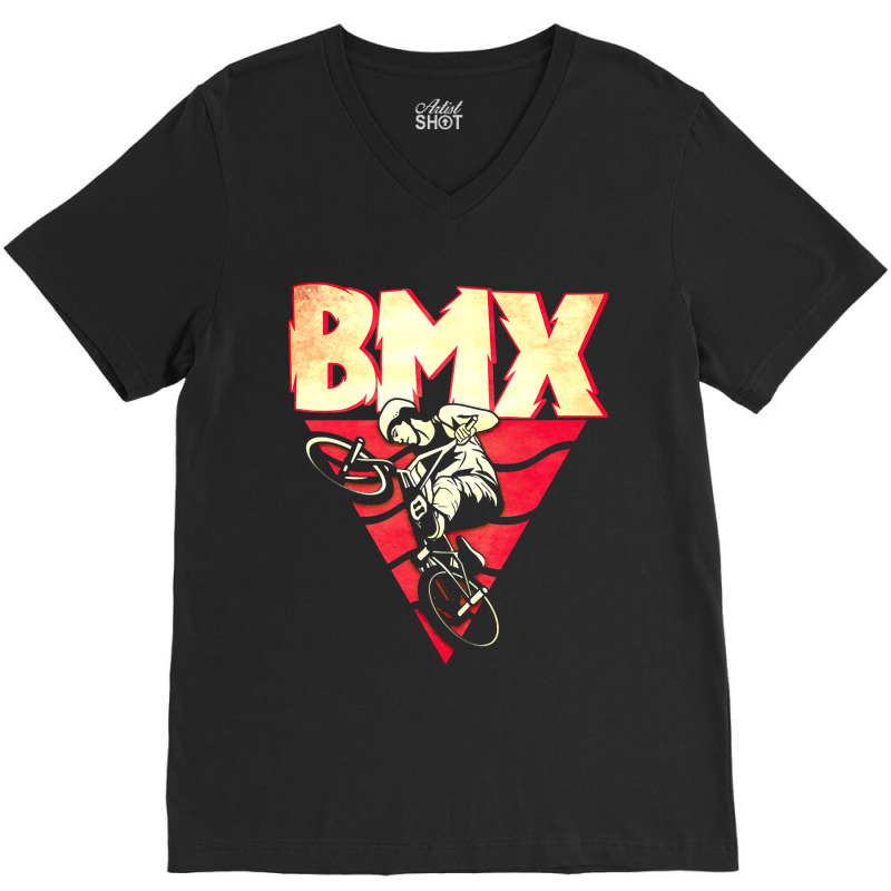 Bikes Riders Cyclist Bmx-qtzu6 V-neck Tee | Artistshot