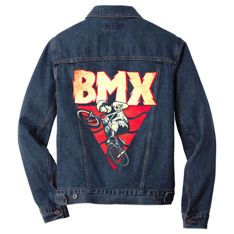 Bikes Riders Cyclist Bmx-qtzu6 Men Denim Jacket | Artistshot