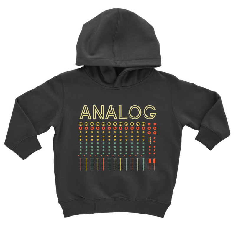 Retro Modular Synthesizer Analog Music Synth Premium Toddler Hoodie | Artistshot