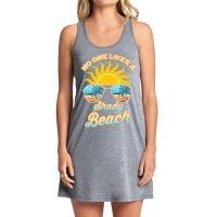 Hot Trend Sunglasses Summer Vibes Funny No One Likes A Tank Dress | Artistshot