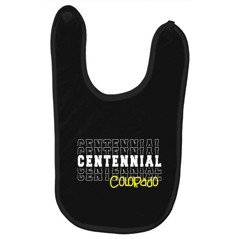 Centennial City Colorado Centennial Co Baby Bibs by nuanceteams169 | Artistshot