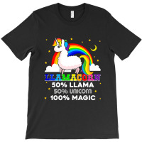 Llamacorn 100 Magic T-shirt | Artistshot