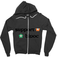 Limited Edition Support Bipoc Zipper Hoodie | Artistshot