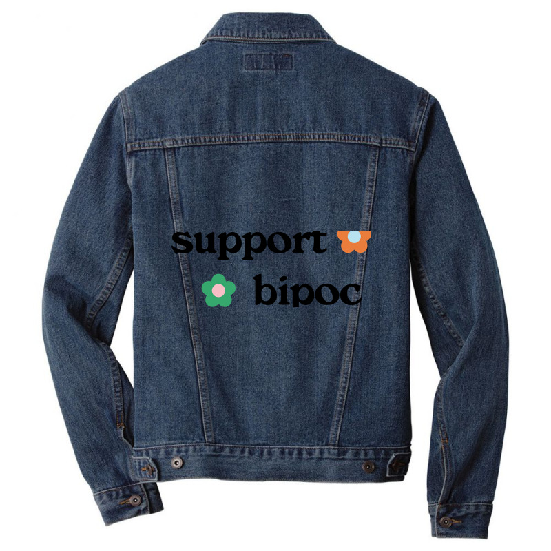 Limited Edition Support Bipoc Men Denim Jacket | Artistshot