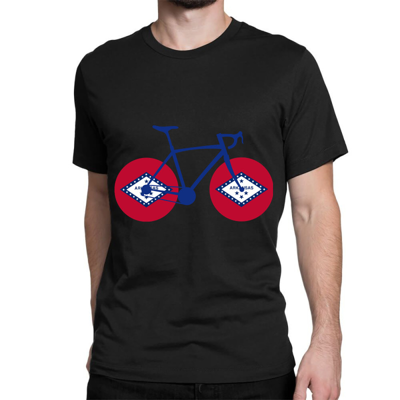 Arkansas Flag Cycling Classic T-shirt by definitelyoakland6 | Artistshot