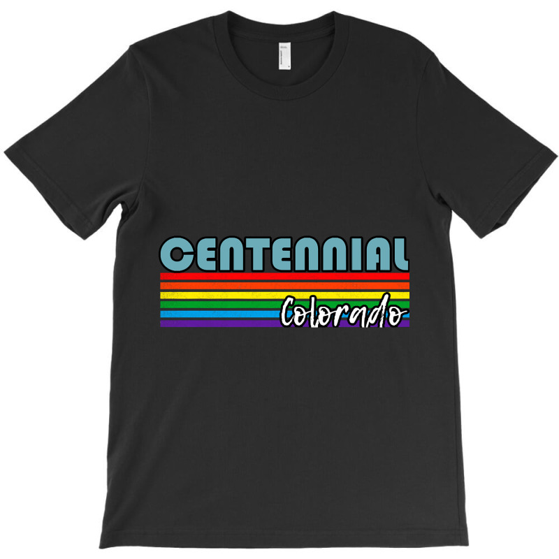 Centennial Colorado Pride Shirt Centennial Lgbt Gift Lgbtq Supporter T T-shirt | Artistshot