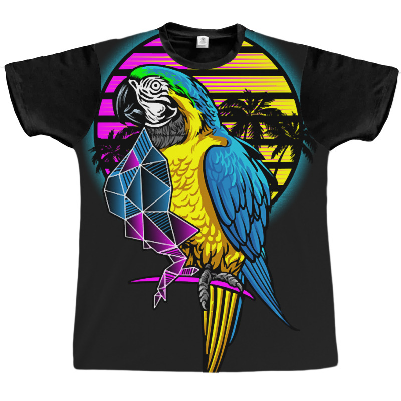 Parrot Art Graphic T-shirt | Artistshot