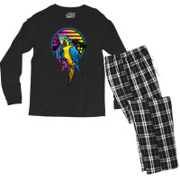 Parrot Art Men's Long Sleeve Pajama Set | Artistshot