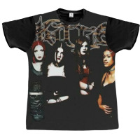 Kittie Black Rare Spit Graphic T-shirt | Artistshot