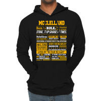 Mcclelland Name Shirt Mcclelland Born To Rule Lightweight Hoodie | Artistshot