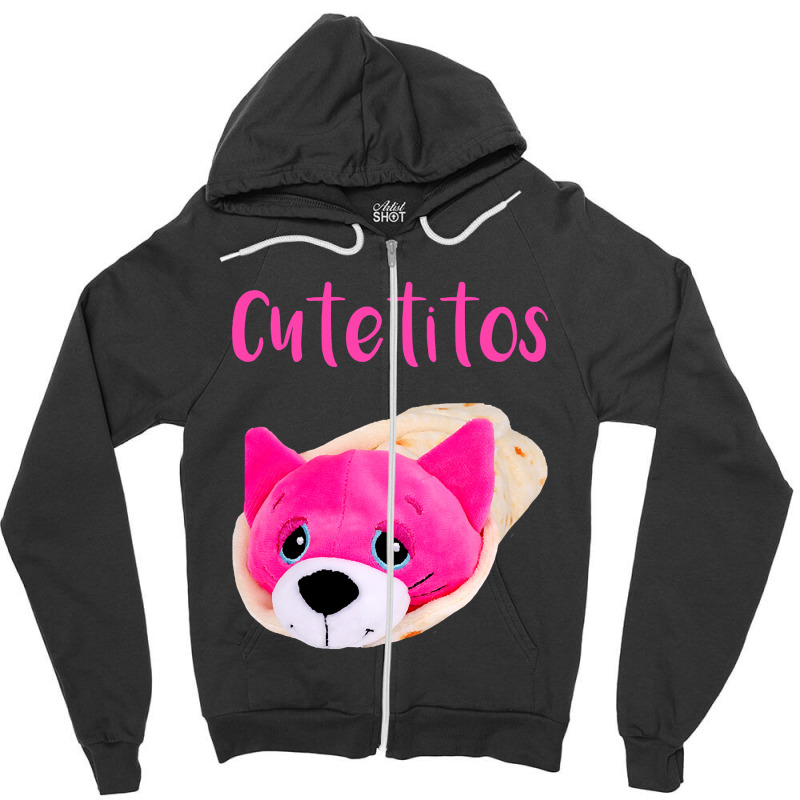 Cutetitos Zipper Hoodie by BrianneRemers65 | Artistshot