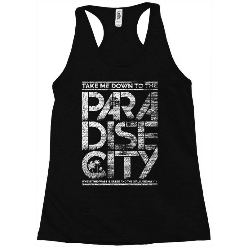 Paradise City Racerback Tank by deferallendq | Artistshot