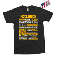 Mcclendon Name Shirt Mcclendon Born To Rule Exclusive T-shirt | Artistshot