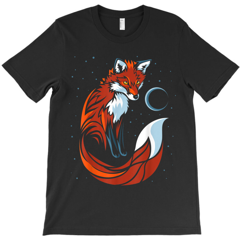 Tribal Tail Fox  Graphic Design Tshirt T-shirt | Artistshot