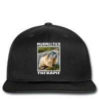 Marmot Therapy Printed Hat | Artistshot